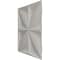 Ekena Millwork 19 5/8in. W x 19 5/8in. H Riley EnduraWall Decorative 3D Wall Panel Covers 2.67 Sq. Ft. WP20X20RLCGH - alternate 2